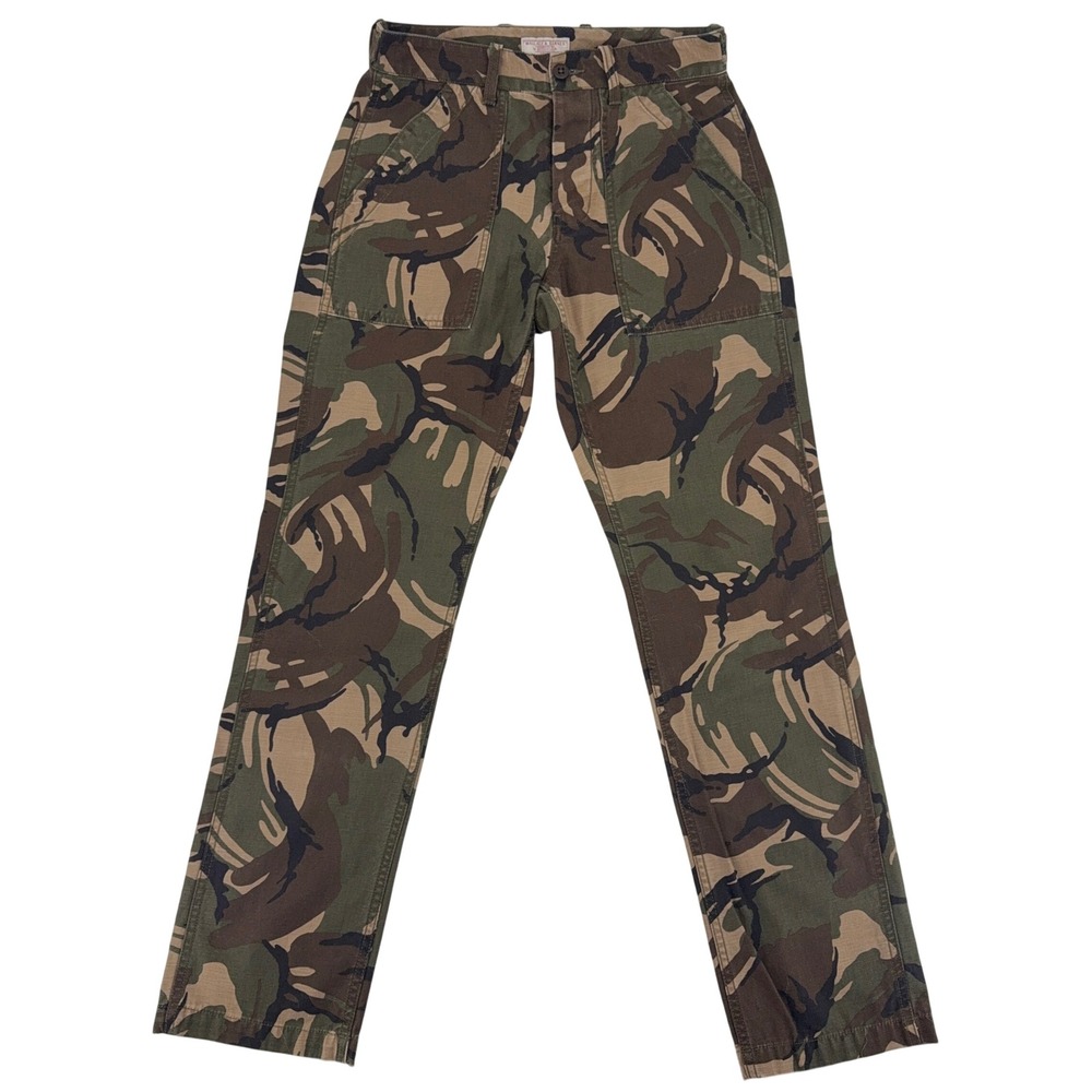 Wallace & Barnes Fatigue Pants Mens 28x30  Camo Military Utility (Tag 28x32)